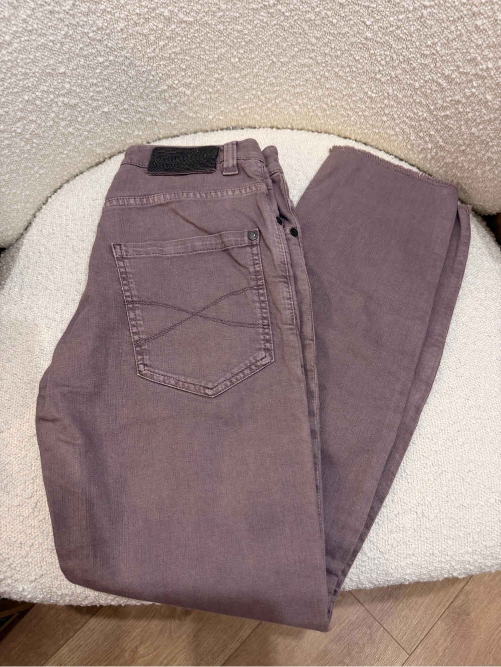 Brunello Cucinelli Dusty Mauve Jeans